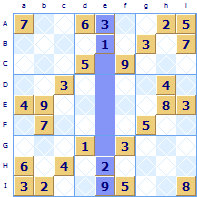 Sudoku column