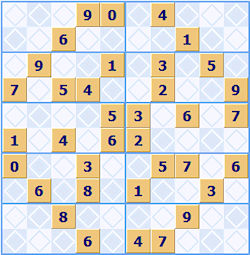 Puzzle 2x5 grid