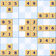 Moderate Sudoku Puzzle