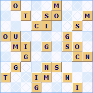 Word Sudoku Puzzle