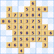 Gentle Sudoku Puzzle