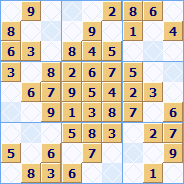 Gentle Sudoku Puzzle