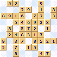 Gentle Sudoku Puzzle