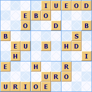 Word Sudoku Puzzle