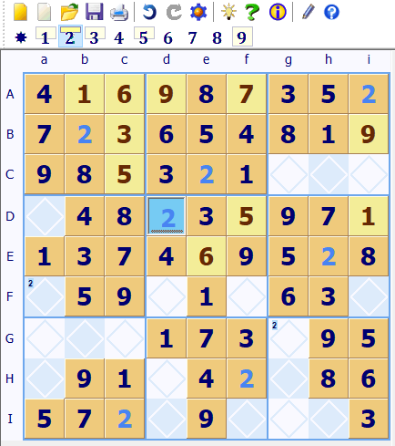 SudokuDragon Possibilities Bar
