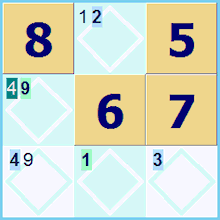 Possible Sudoku square allocations