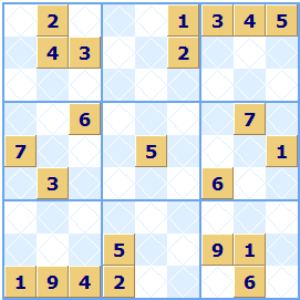 Sudoku stripe